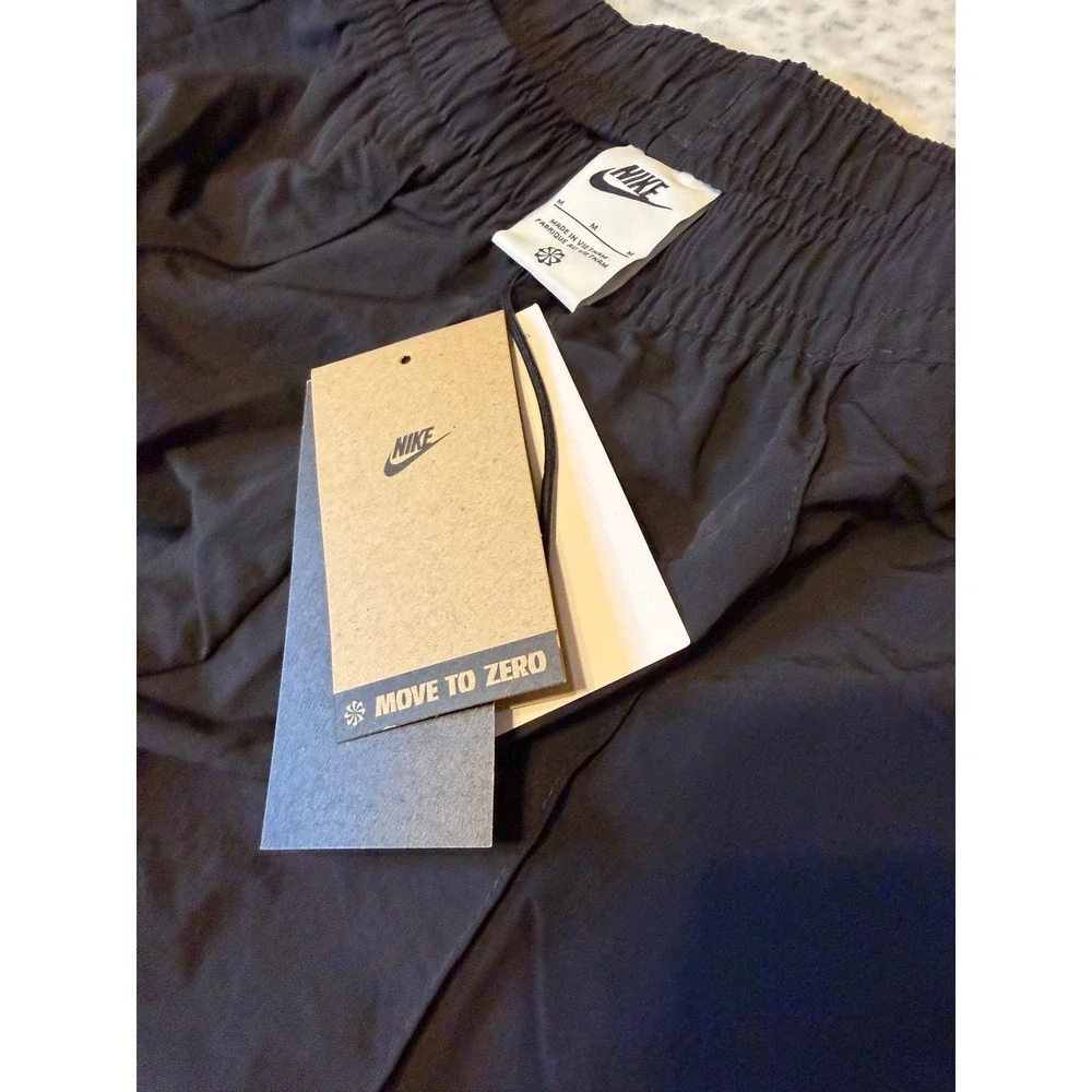 Nike Women's Black Move to Zero UPF 40 Wide Leg‎ Athletic Pants Size M NET MR